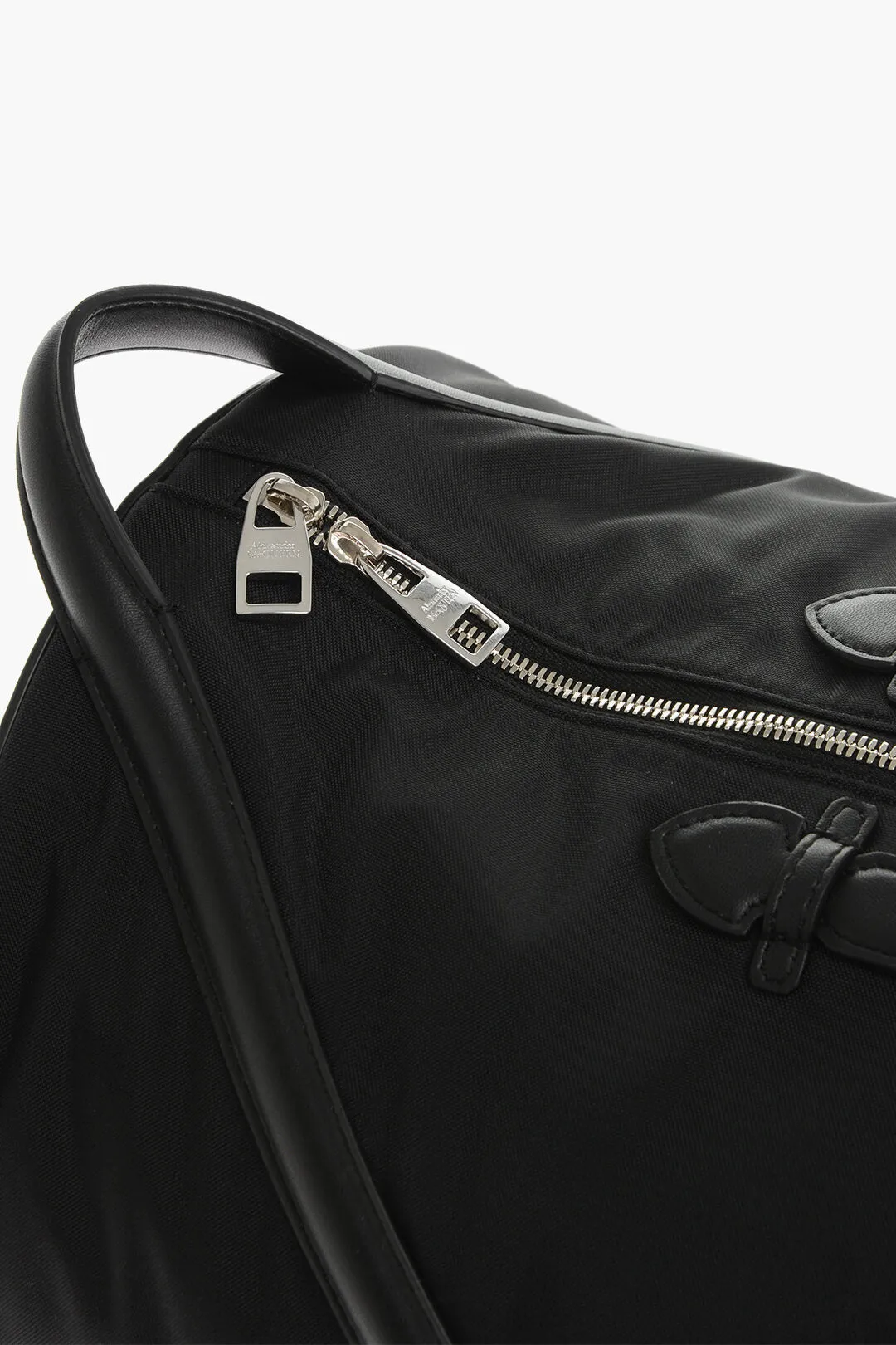 Alexander Mcqueen The Harness Travel Bag With Leather Detailing