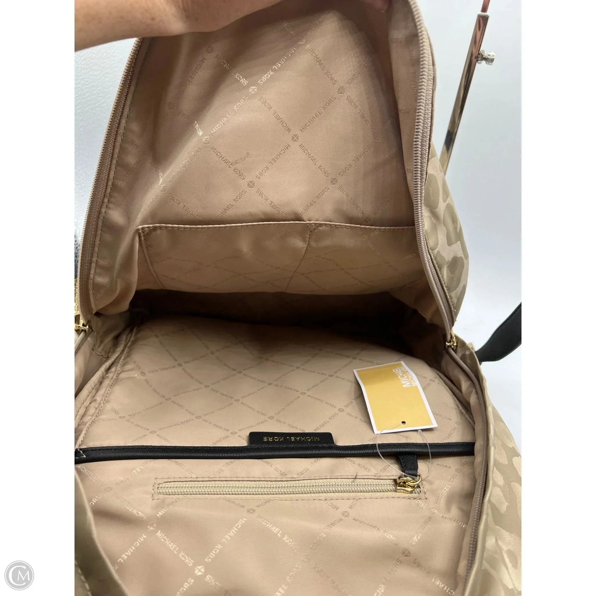 Backpack Designer By Michael Kors, Size: Medium