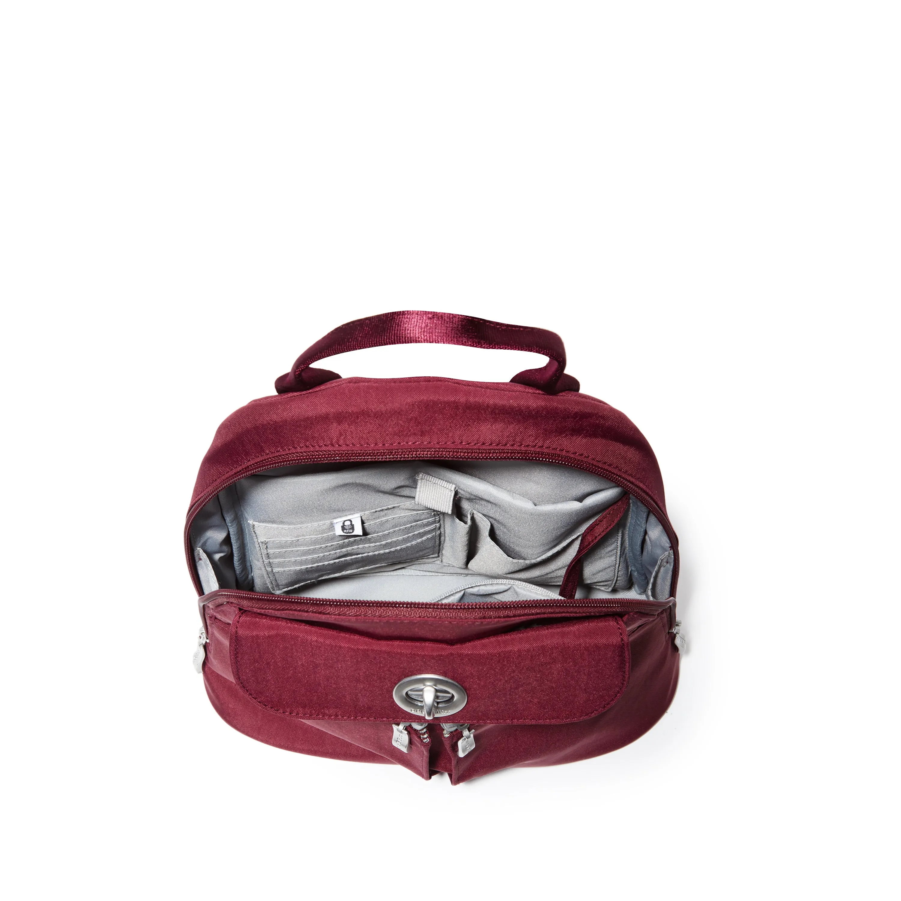 baggallini Women's Naples Convertible Sling Backpack