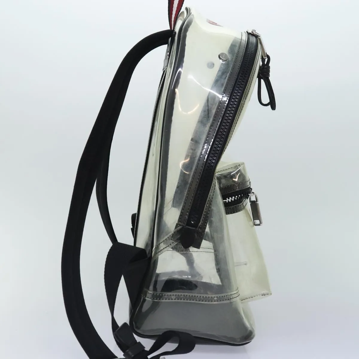 Bally clear Vinyl Backpack Bag (Pre-Owned)