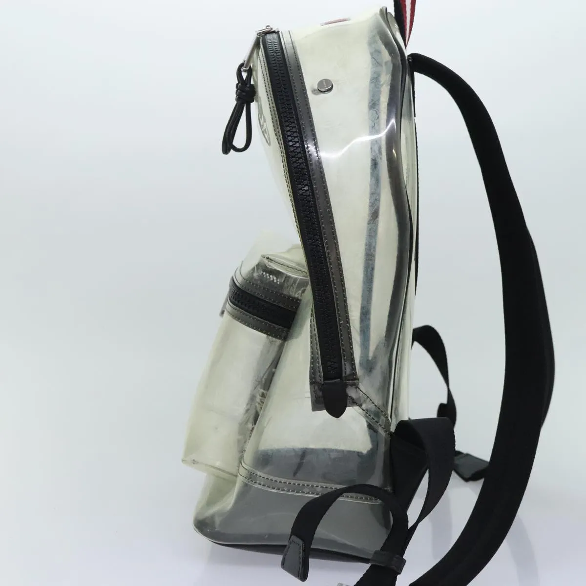 Bally clear Vinyl Backpack Bag (Pre-Owned)