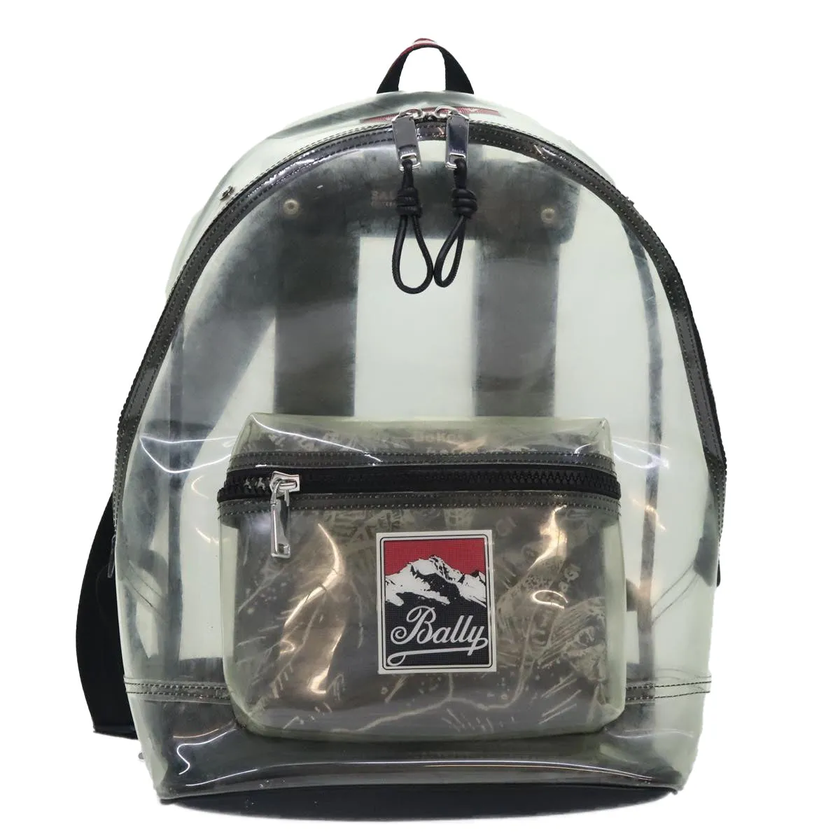 Bally clear Vinyl Backpack Bag (Pre-Owned)
