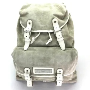 Bally  Leather Backpack (Pre-Owned)