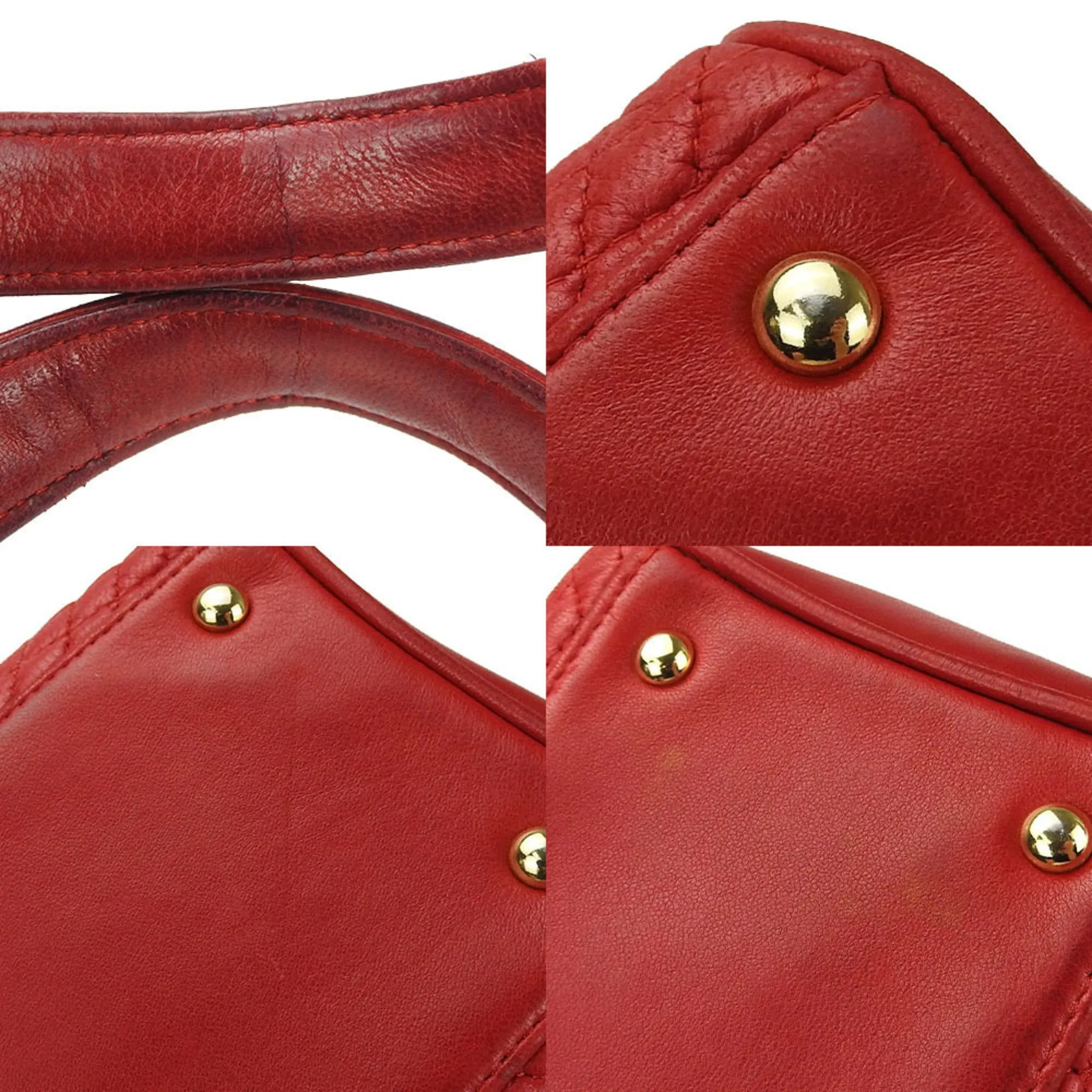 Bally  Leather Handbag (Pre-Owned)