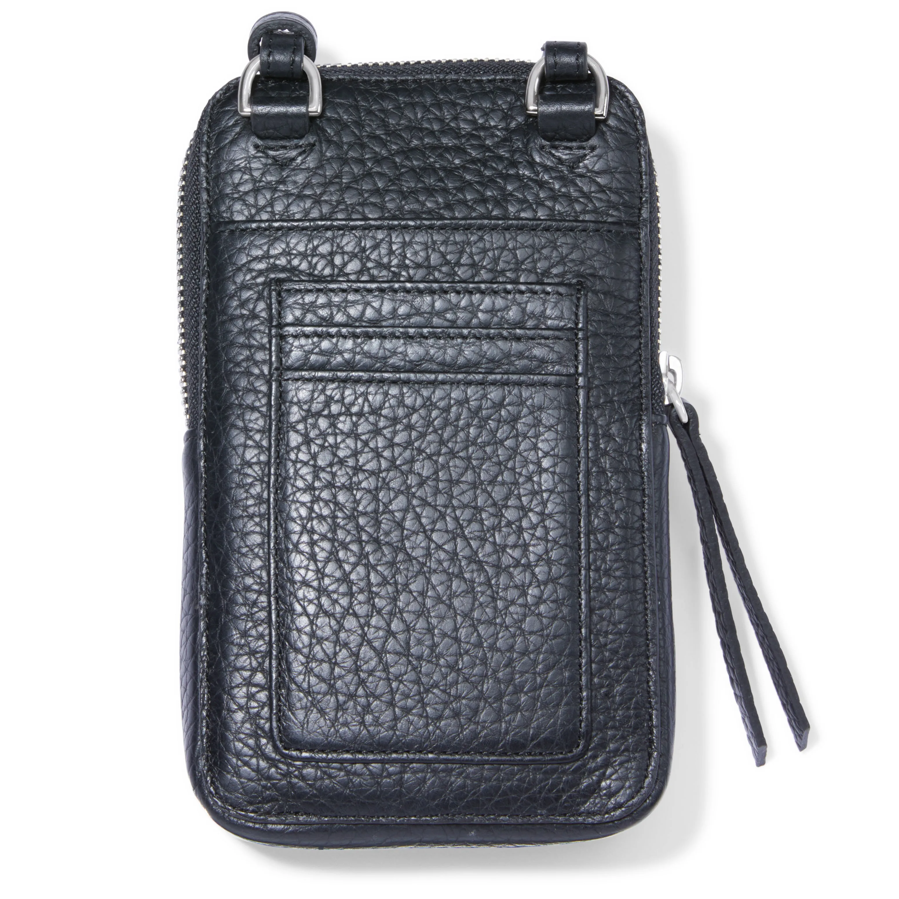 Black Ferrara Zip Around Phone Organizer
