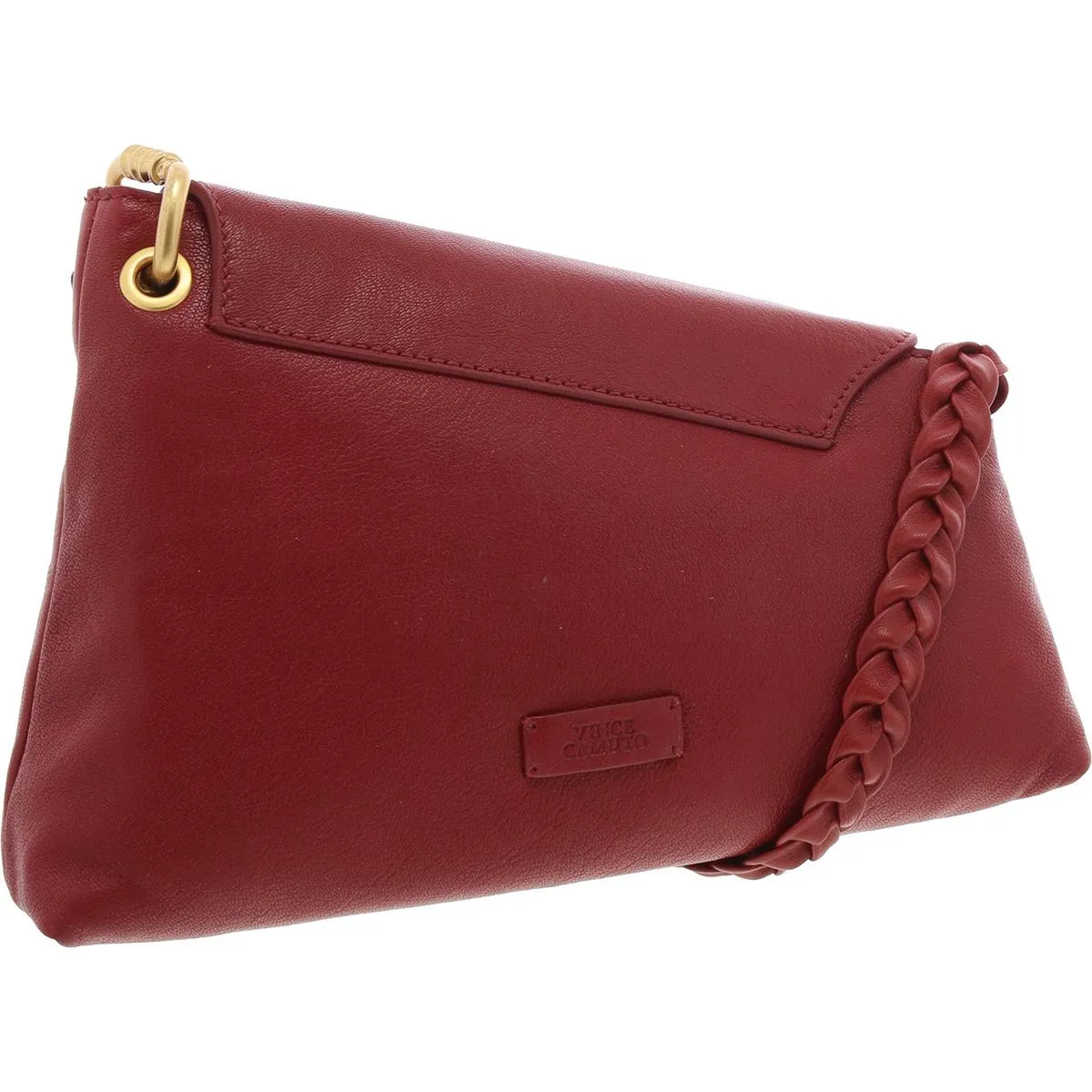 Blaze Womens Braided Leather Shoulder Handbag