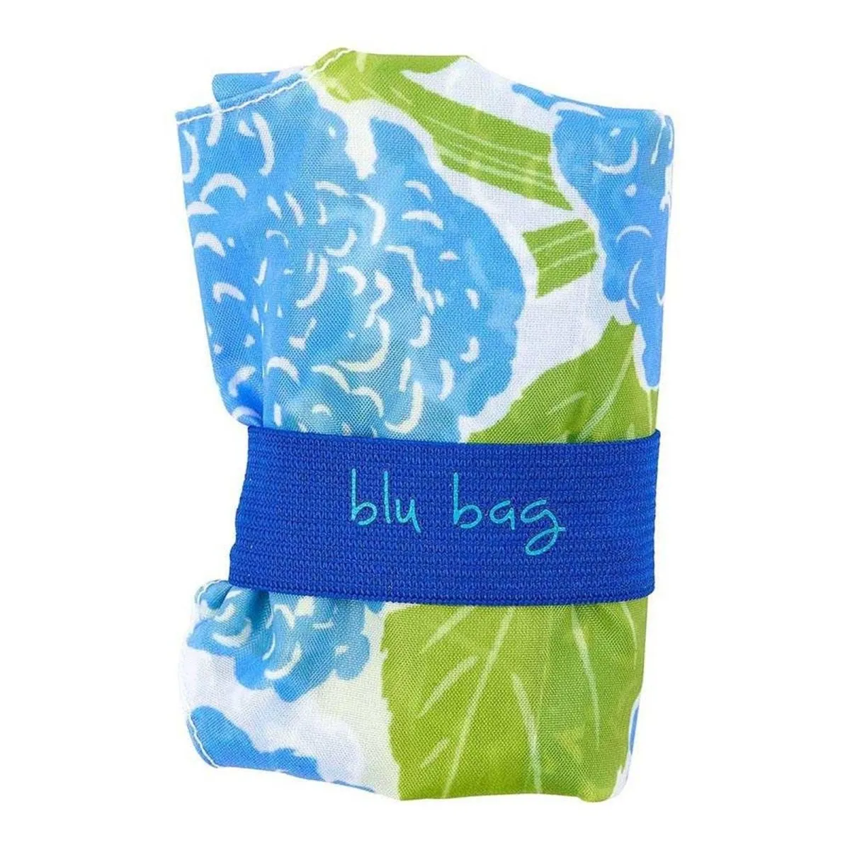 Blue Hydrangea blu Reusable Shopping Bag-Machine washable