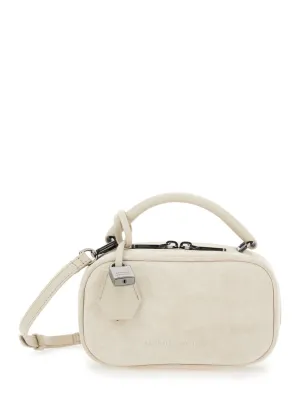 Boston Explorer' White Crossbody Bag