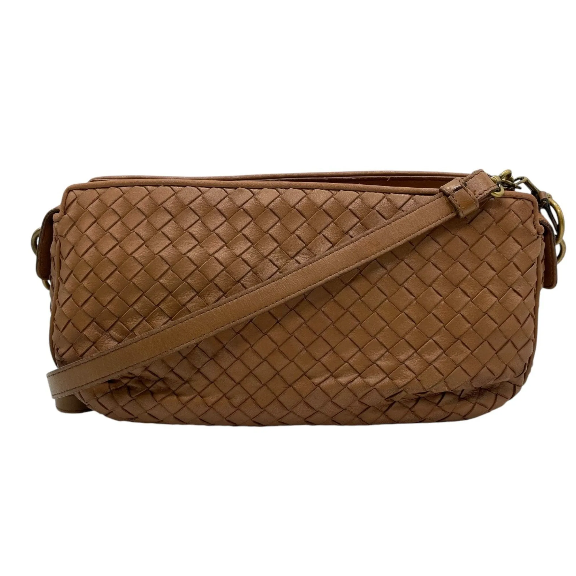 Bottega Veneta Intrecciato Shoulder Bag (Pre-Owned)