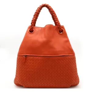 Bottega Veneta Intrecciato Shoulder Bag (Pre-Owned)