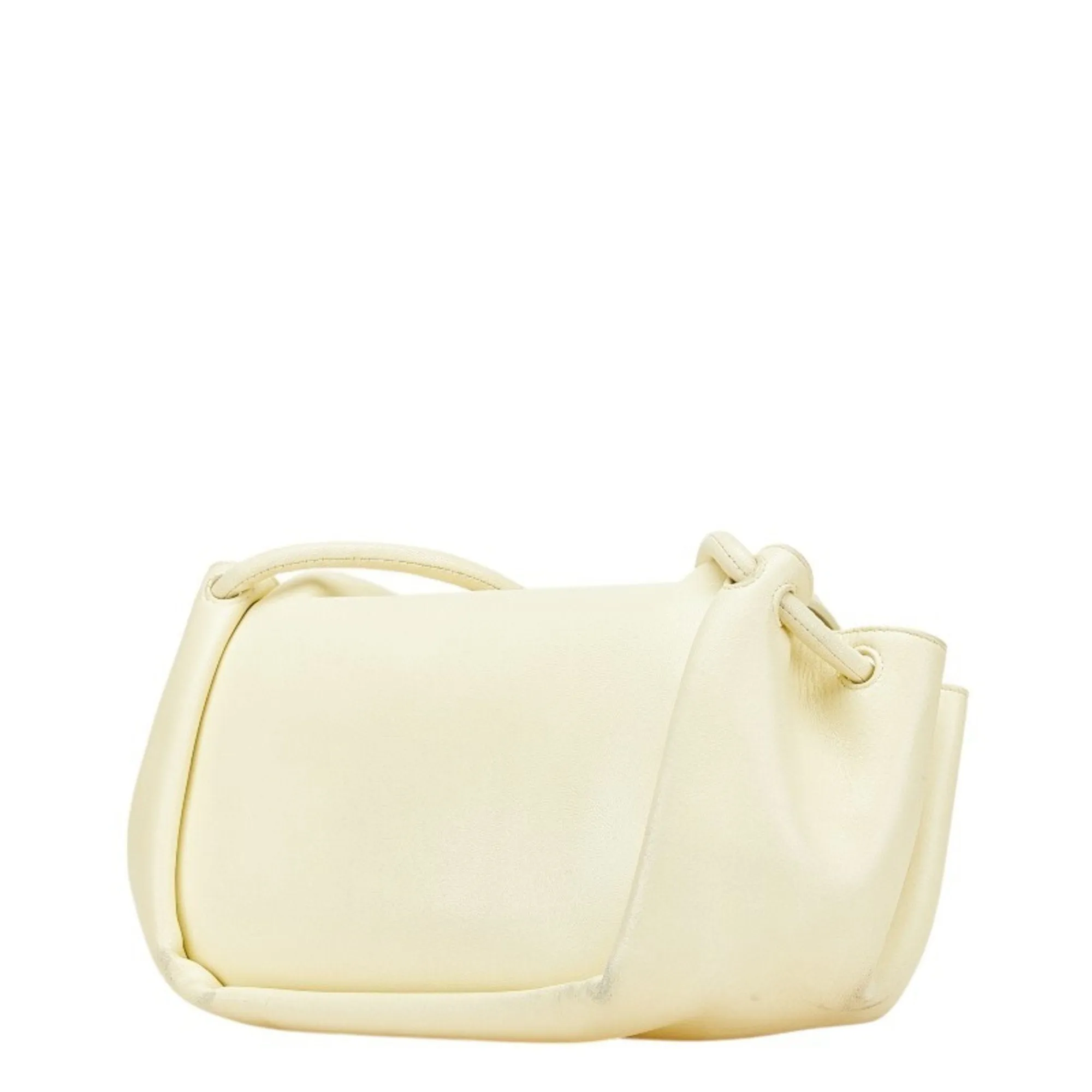Bottega Veneta Leather Shoulder Bag (Pre-Owned)