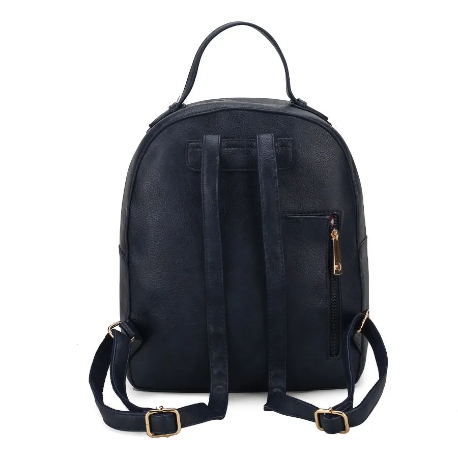Briella Vegan Leather Womens FLAG Backpack