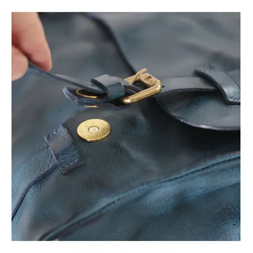 Brown Women's Leather Top Handle Satchel Shoulder Purse Satchel Blue Handbags Crossbody Purse