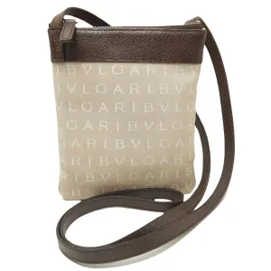 Bulgari Bvlgari Bvlgari Canvas Shoulder Bag (Pre-Owned)