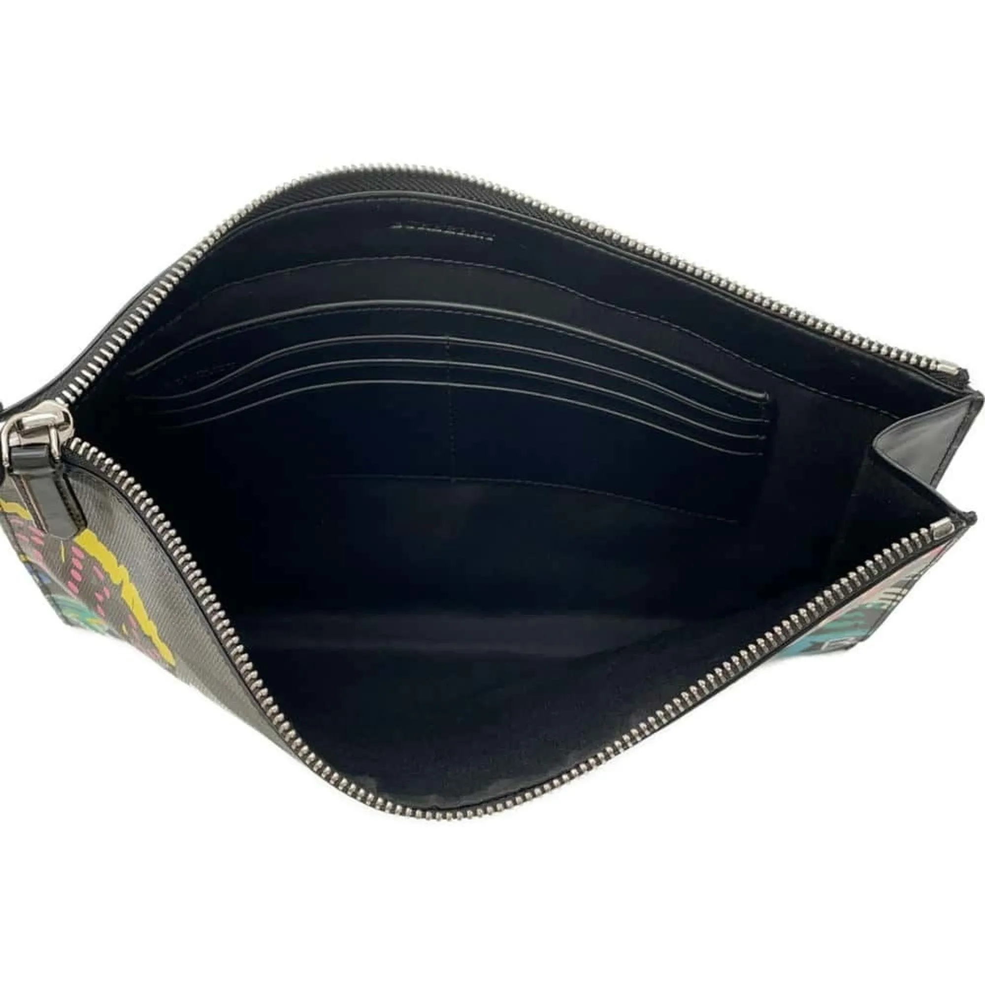 Burberry  Leather Clutch Bag (Pre-Owned)