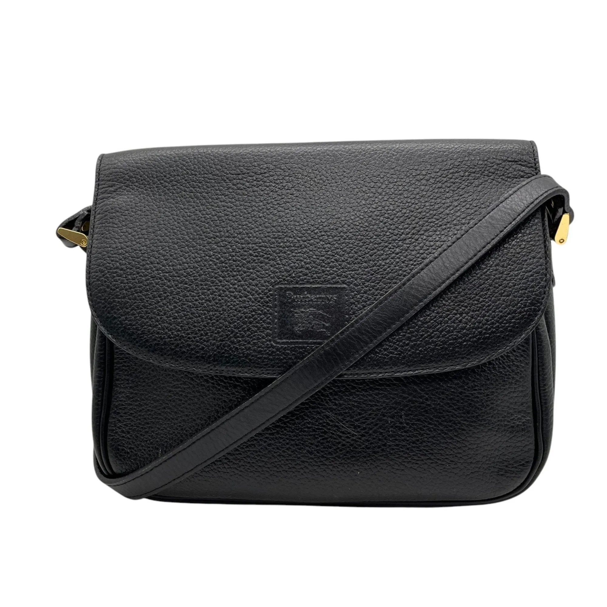 Burberry Leather Shoulder Bag (Pre-Owned)