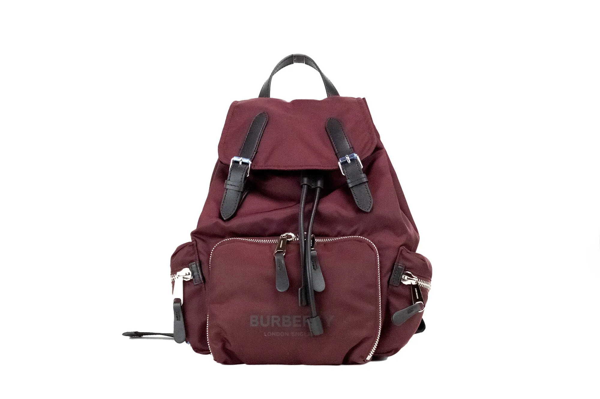 Burberry Medium  Econyl Nylon Rucksack Drawstring Backpack Women's Bookbag