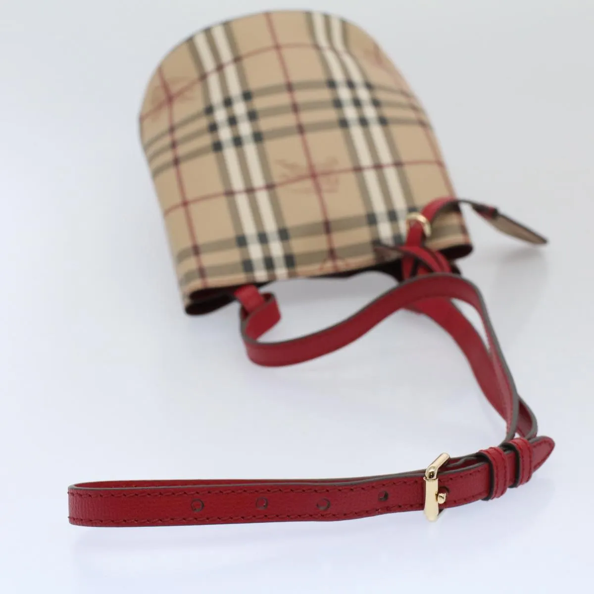 Burberry Nova Check  Synthetic Shoulder Bag (Pre-Owned)