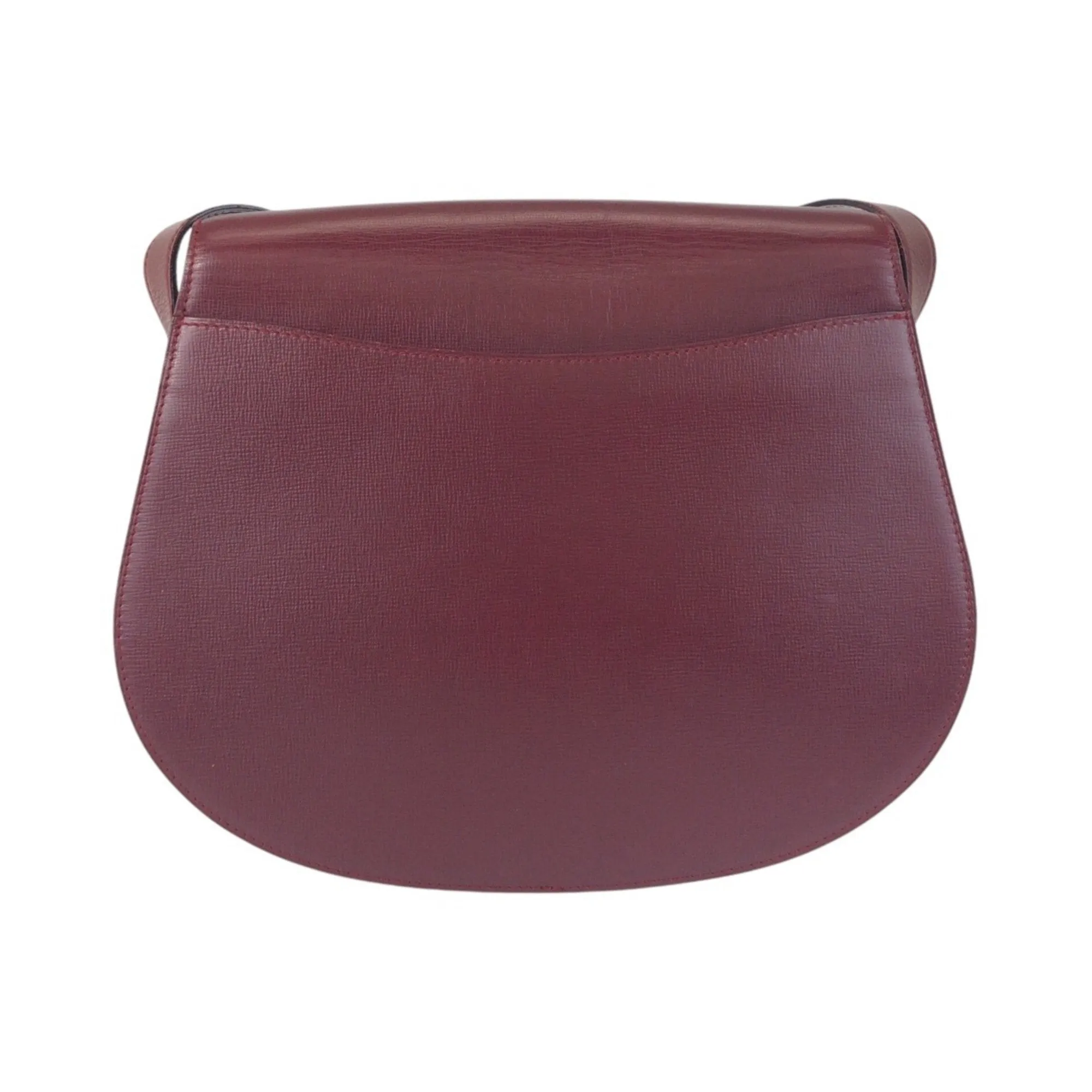 Cartier Leather Pochette Shoulder Bag (Pre-Owned)