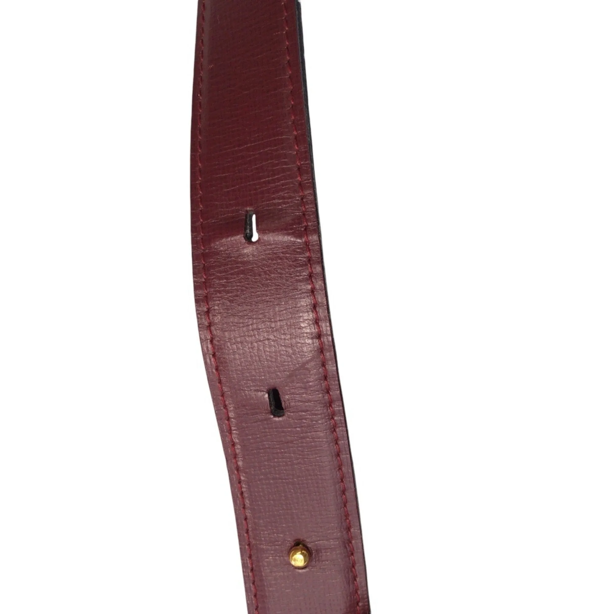 Cartier Leather Pochette Shoulder Bag (Pre-Owned)