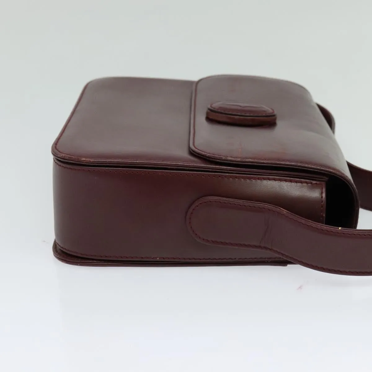 Cartier Must De Cartier Leather Shoulder Bag (Pre-Owned)