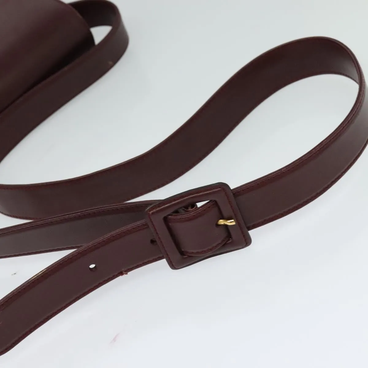 Cartier Must De Cartier Leather Shoulder Bag (Pre-Owned)