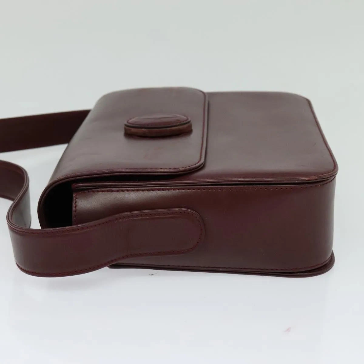 Cartier Must De Cartier Leather Shoulder Bag (Pre-Owned)