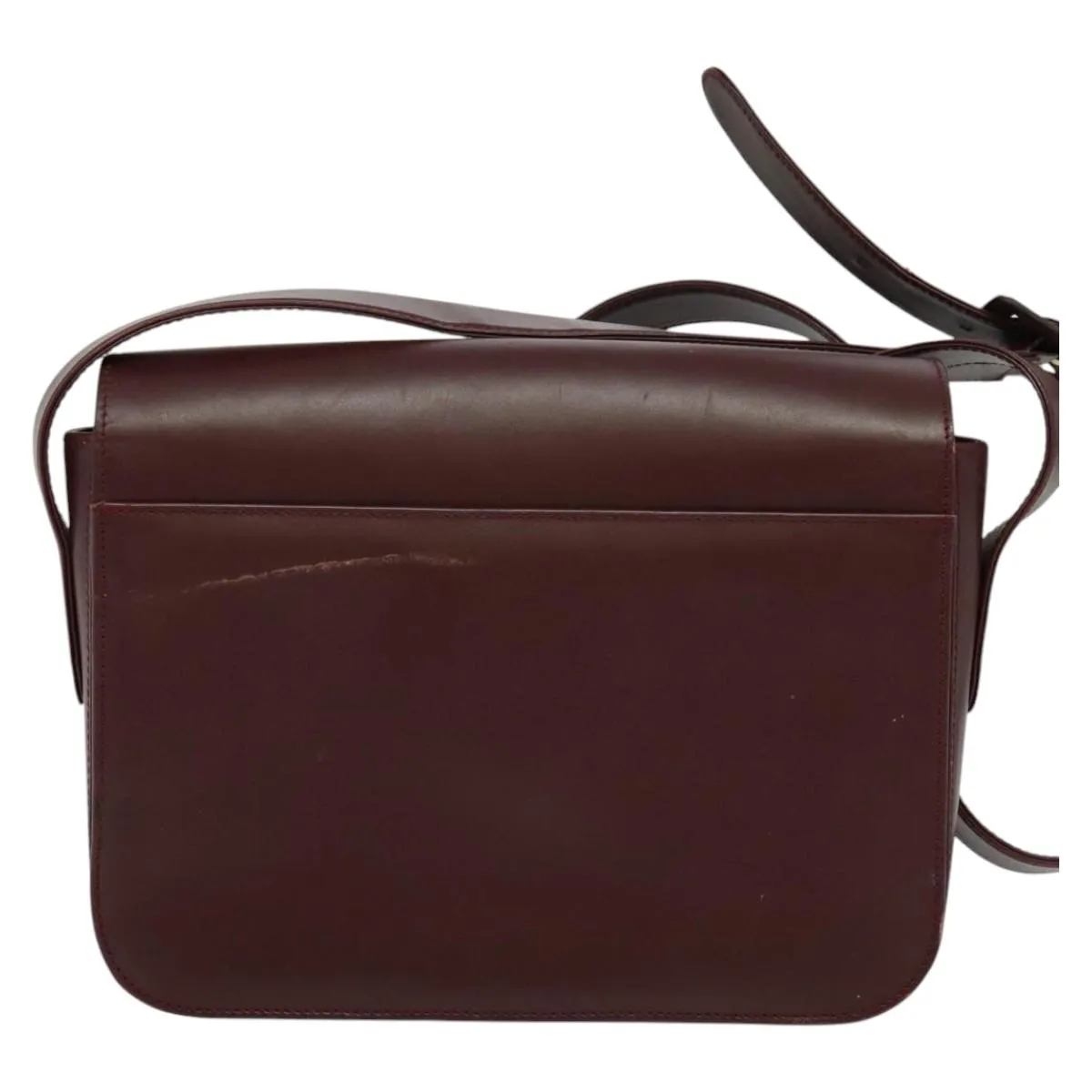 Cartier Must De Cartier Leather Shoulder Bag (Pre-Owned)