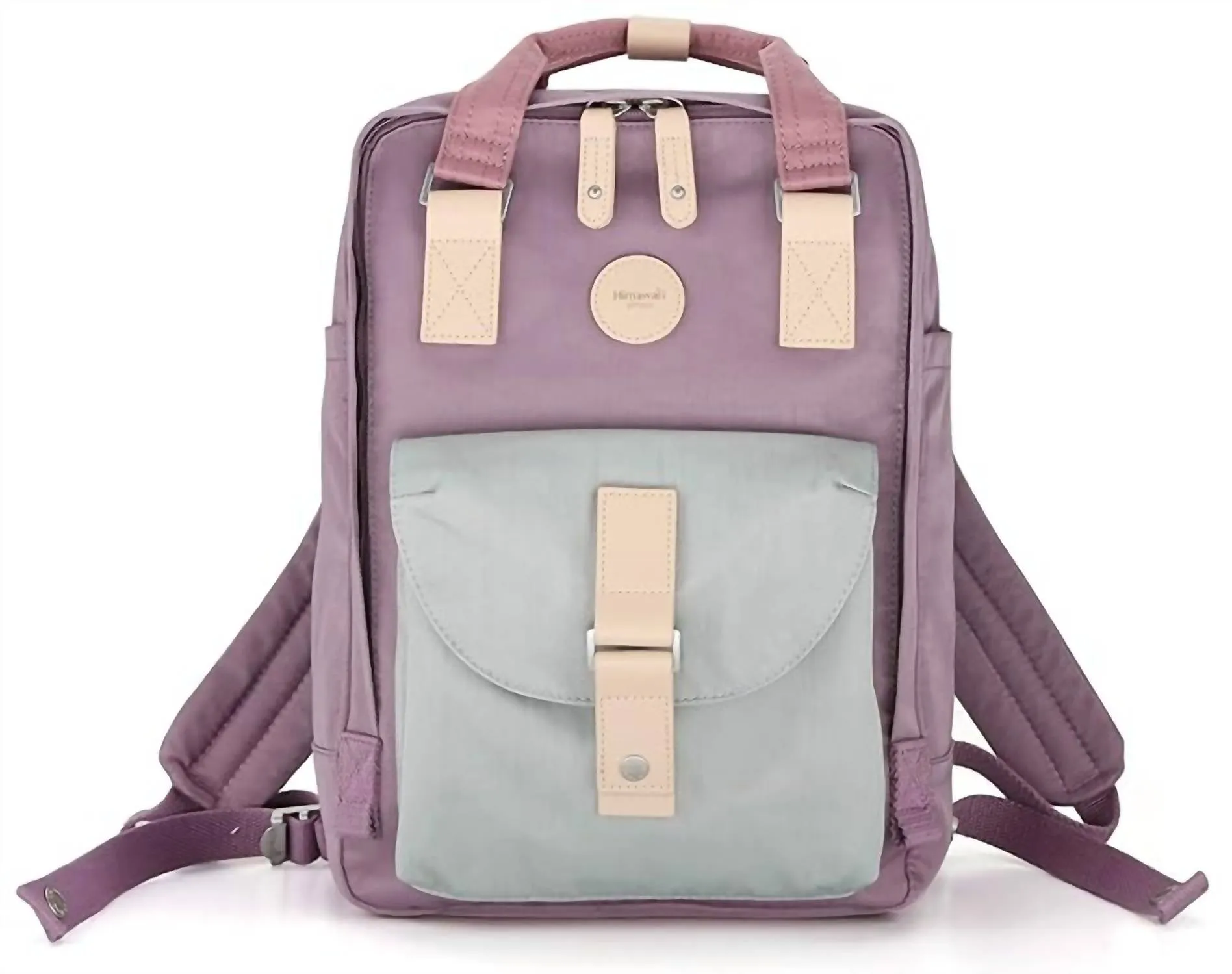 Casual Waterproof Backpack 200 In Purple