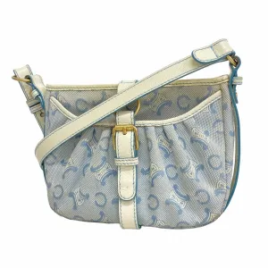 Celine blue Canvas Shoulder Bag (Pre-Owned)