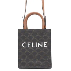 Celine Cabas Pvc Leather Handbag Shoulder Bag (Pre-Owned)