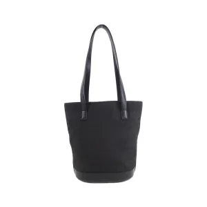 Celine Canvas Leather Shoulder Bag (Pre-Owned)