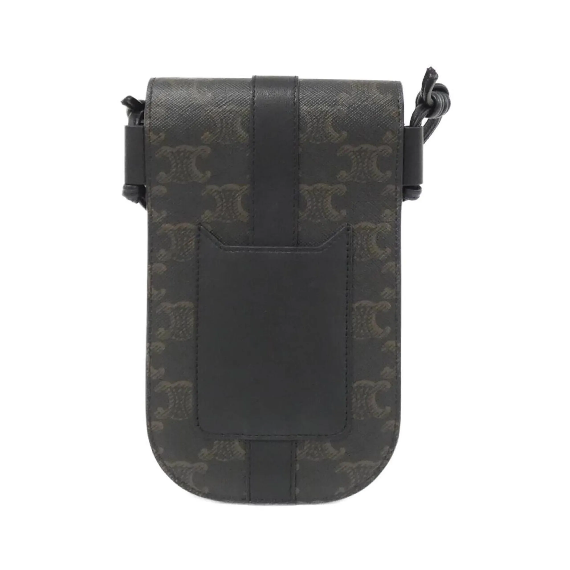 Celine Canvas Pouch Shoulder Bag (Pre-Owned)