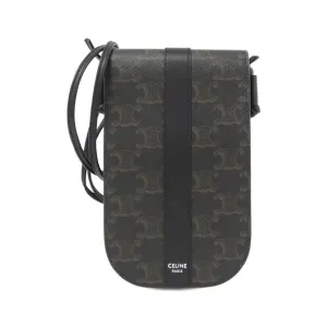 Celine Canvas Pouch Shoulder Bag (Pre-Owned)