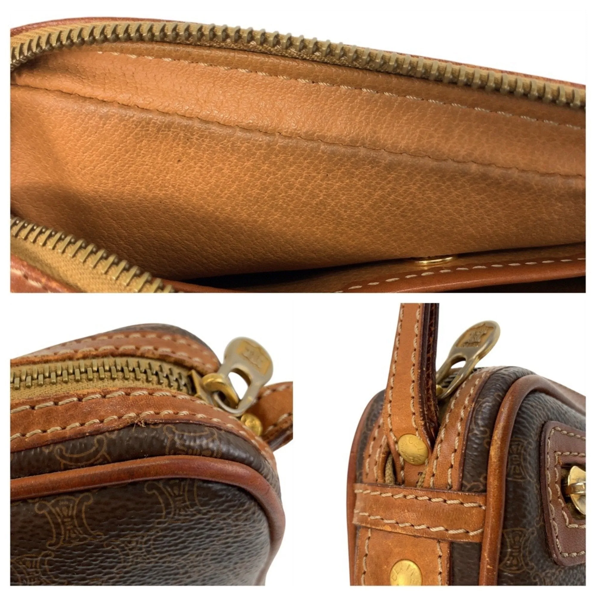 Celine Leather Clutch Bag (Pre-Owned)