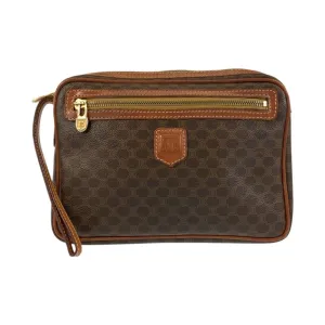 Celine Leather Clutch Bag (Pre-Owned)