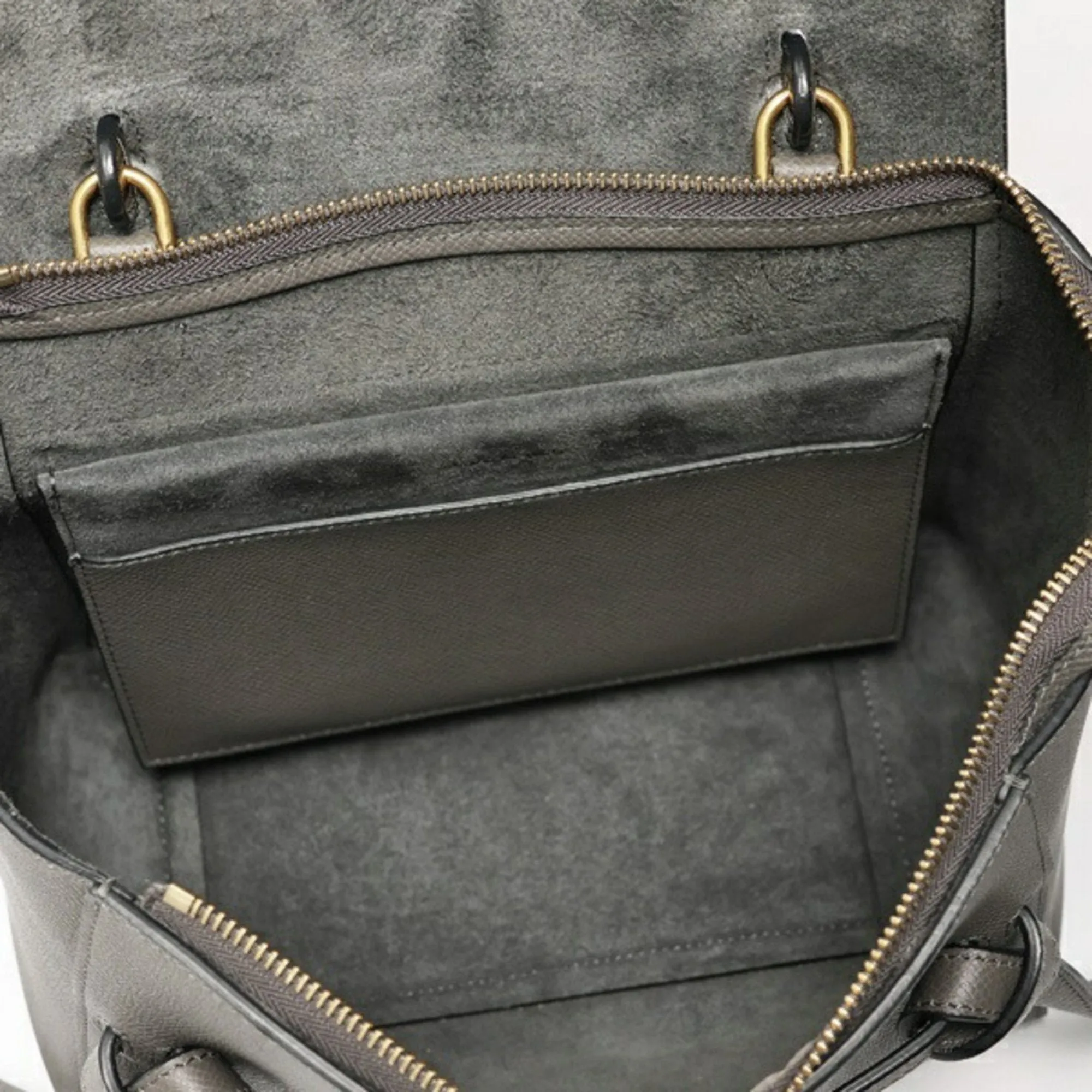 Celine Leather Handbag Shoulder Bag (Pre-Owned)