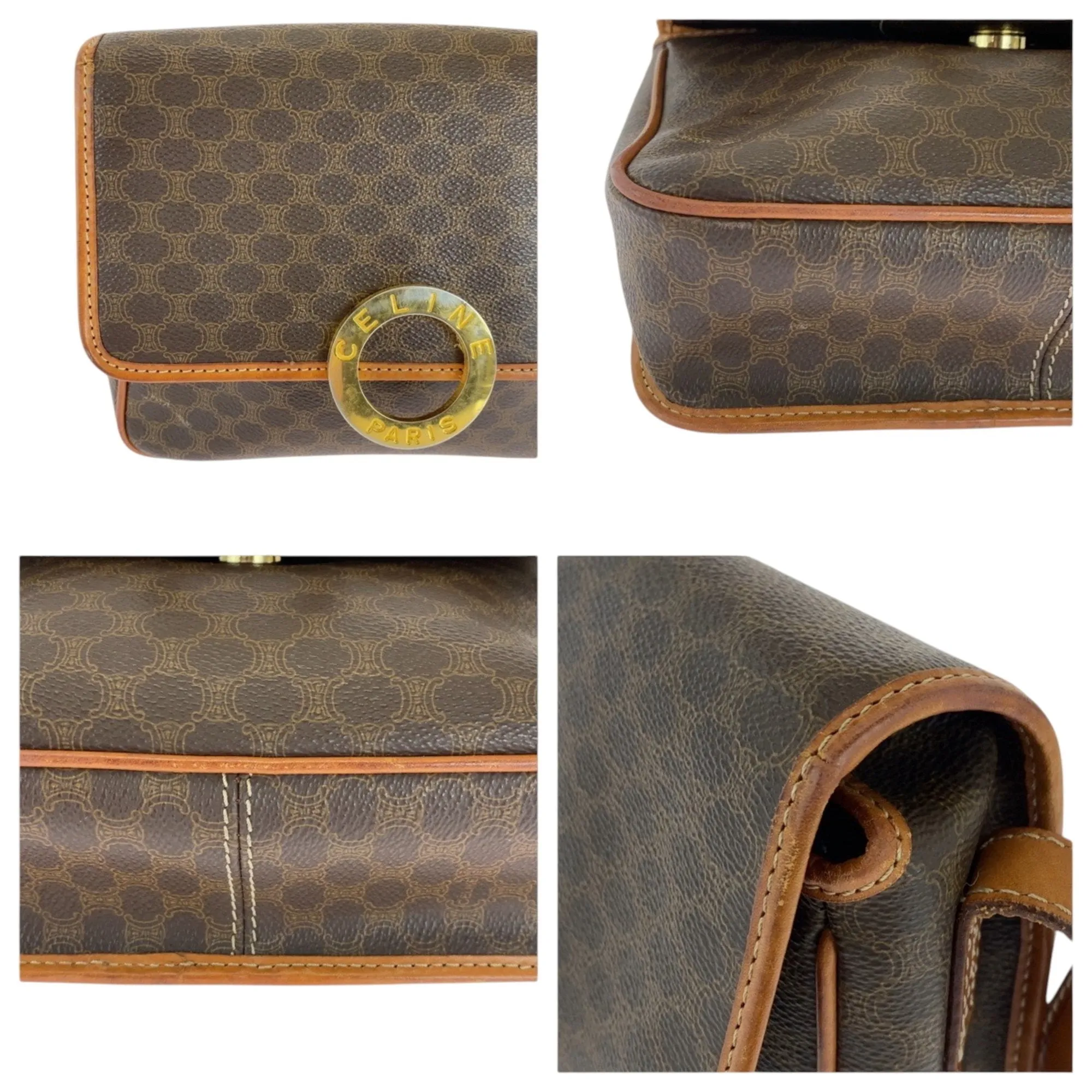 Celine Pvc Pochette Shoulder Bag (Pre-Owned)
