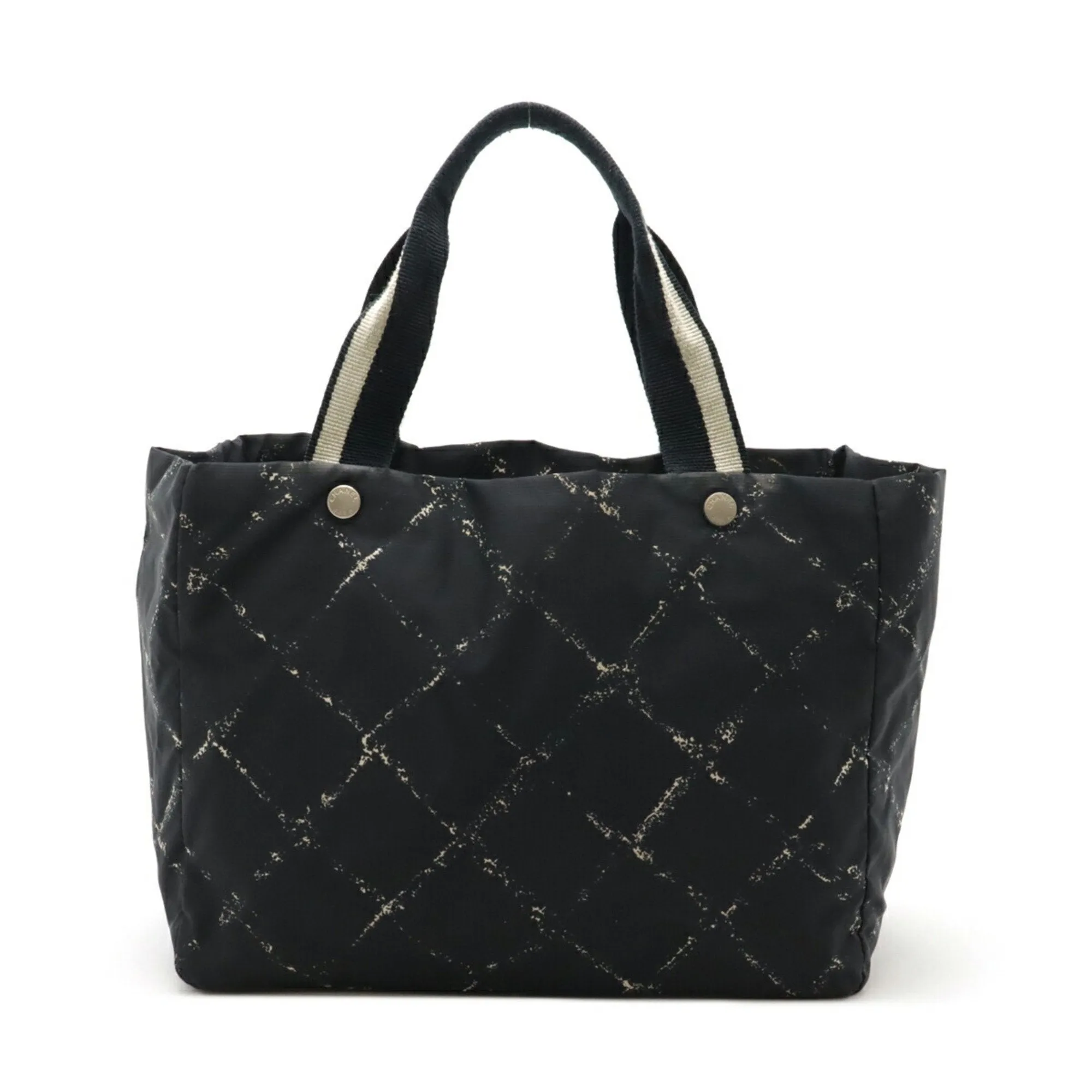 Chanel  Color Nylon Handbag Shoulder Bag Tote Bag (Pre-Owned)