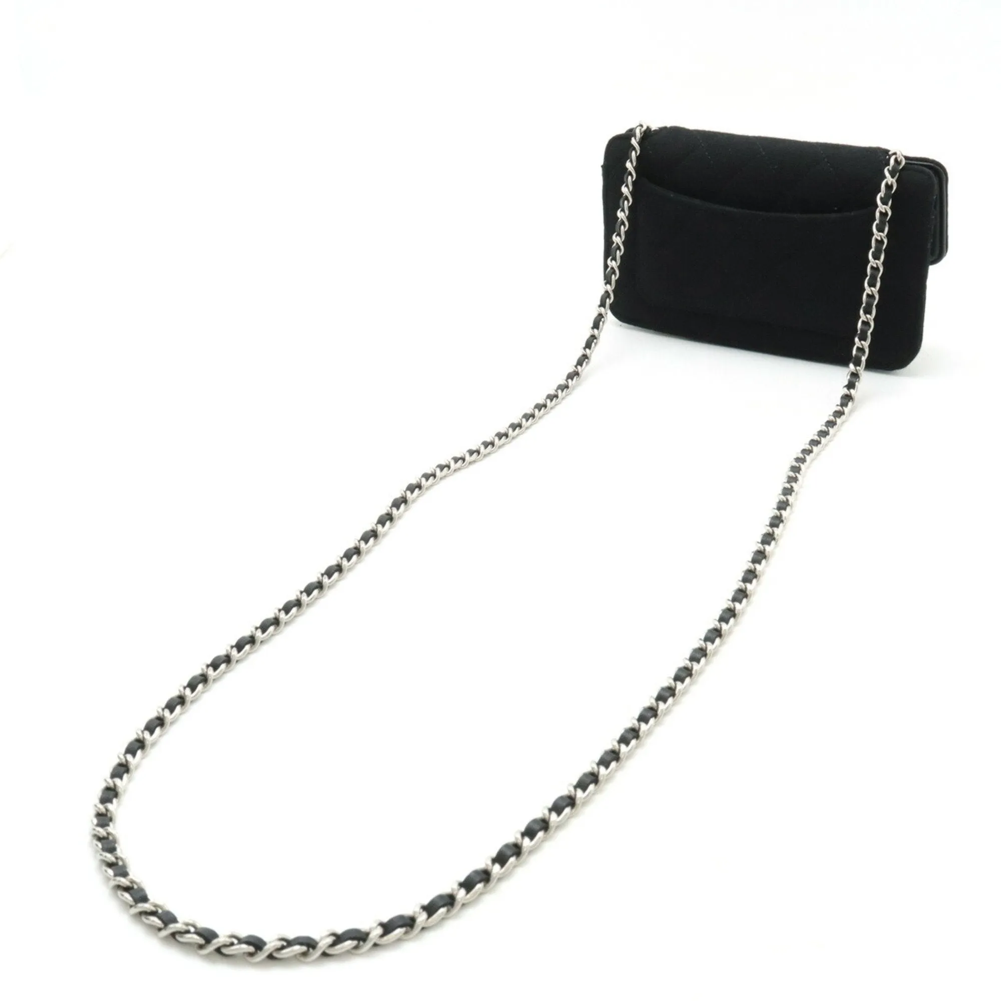 Chanel  Cotton Nylon Shoulder Bag (Pre-Owned)