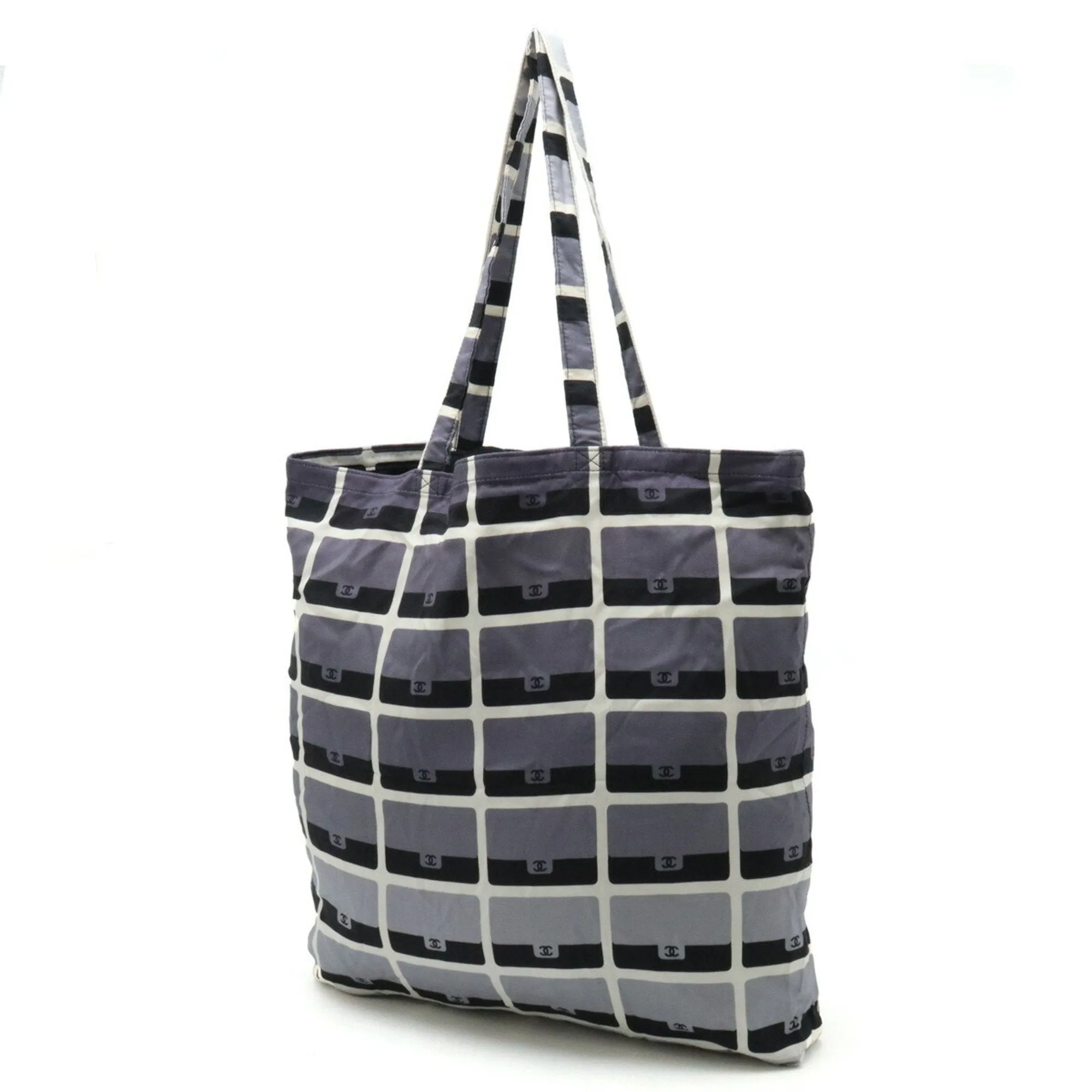 Chanel  Cotton Nylon Shoulder Bag (Pre-Owned)