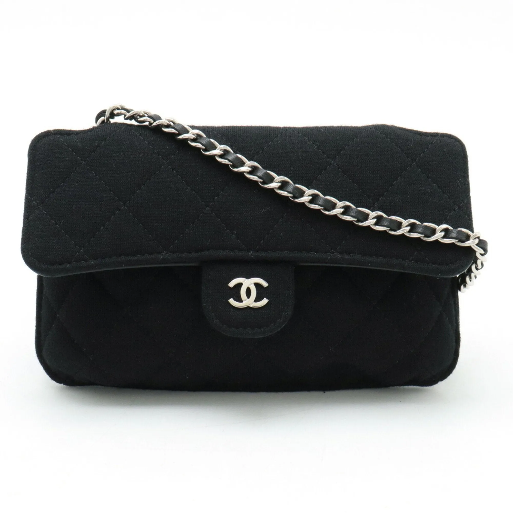 Chanel  Cotton Nylon Shoulder Bag (Pre-Owned)