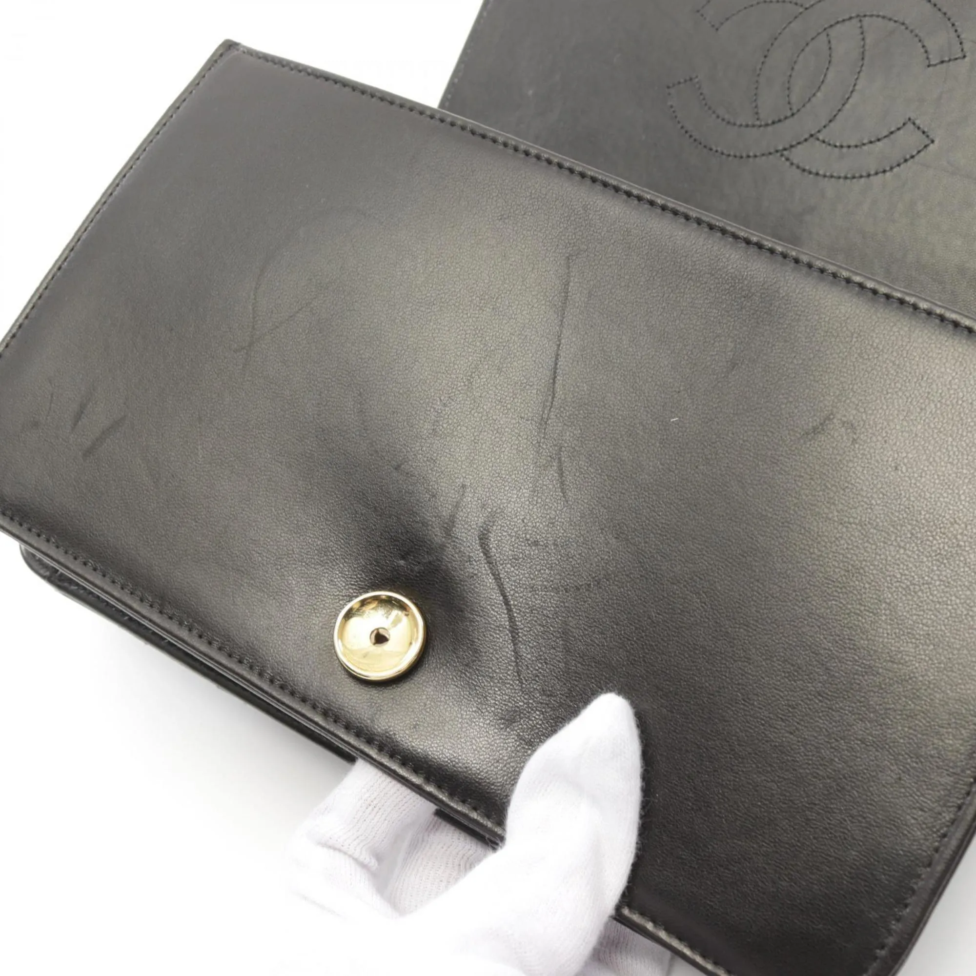 Chanel Full Flap Leather Shoulder Bag (Pre-Owned)