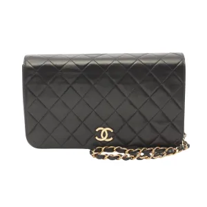 Chanel Full Flap Leather Shoulder Bag (Pre-Owned)