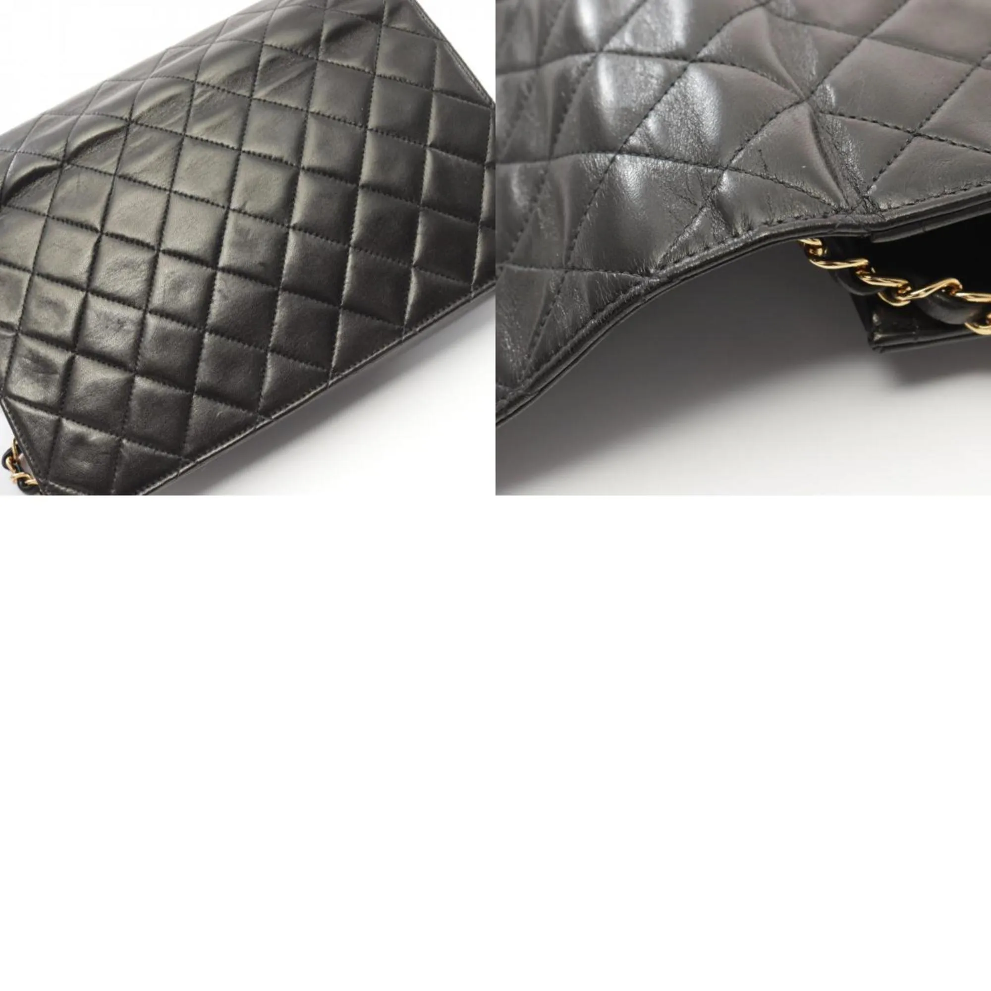 Chanel Full Flap Leather Shoulder Bag (Pre-Owned)