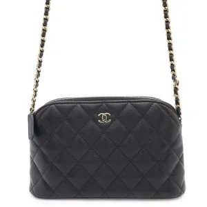 Chanel Grained Calfskin Shoulder Bag (Pre-Owned)