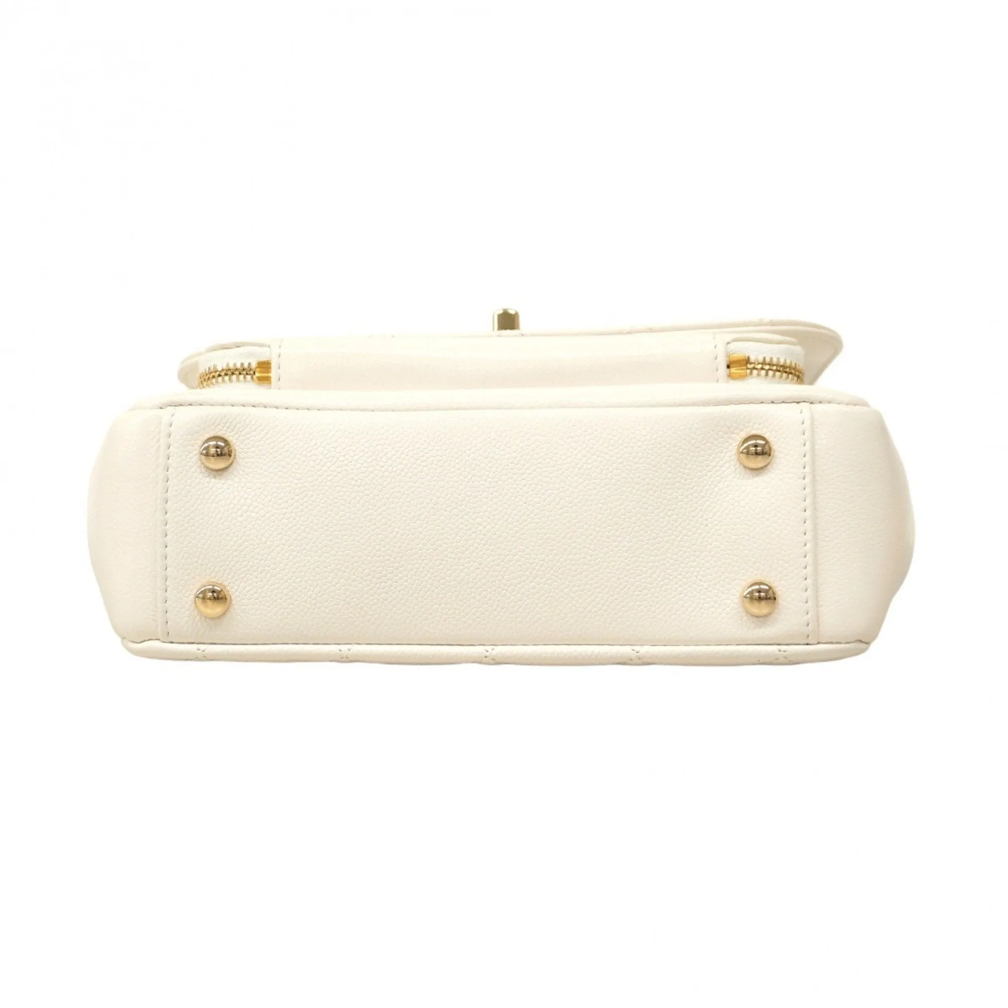 Chanel Grained Calfskin Shoulder Bag (Pre-Owned)