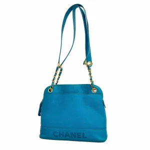 Chanel Grained Calfskin Shoulder Bag (Pre-Owned)