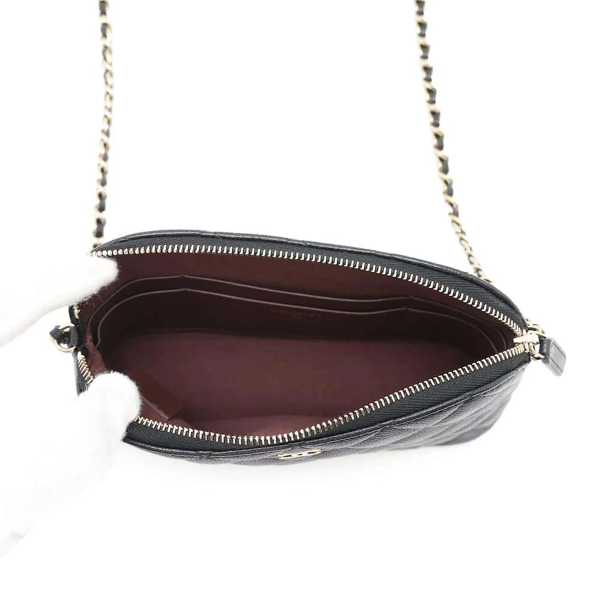 Chanel Grained Calfskin Shoulder Bag (Pre-Owned)