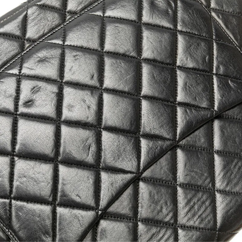 Chanel Jumbo Classic Single Flap Bag Leather Shoulder Bag in Good condition